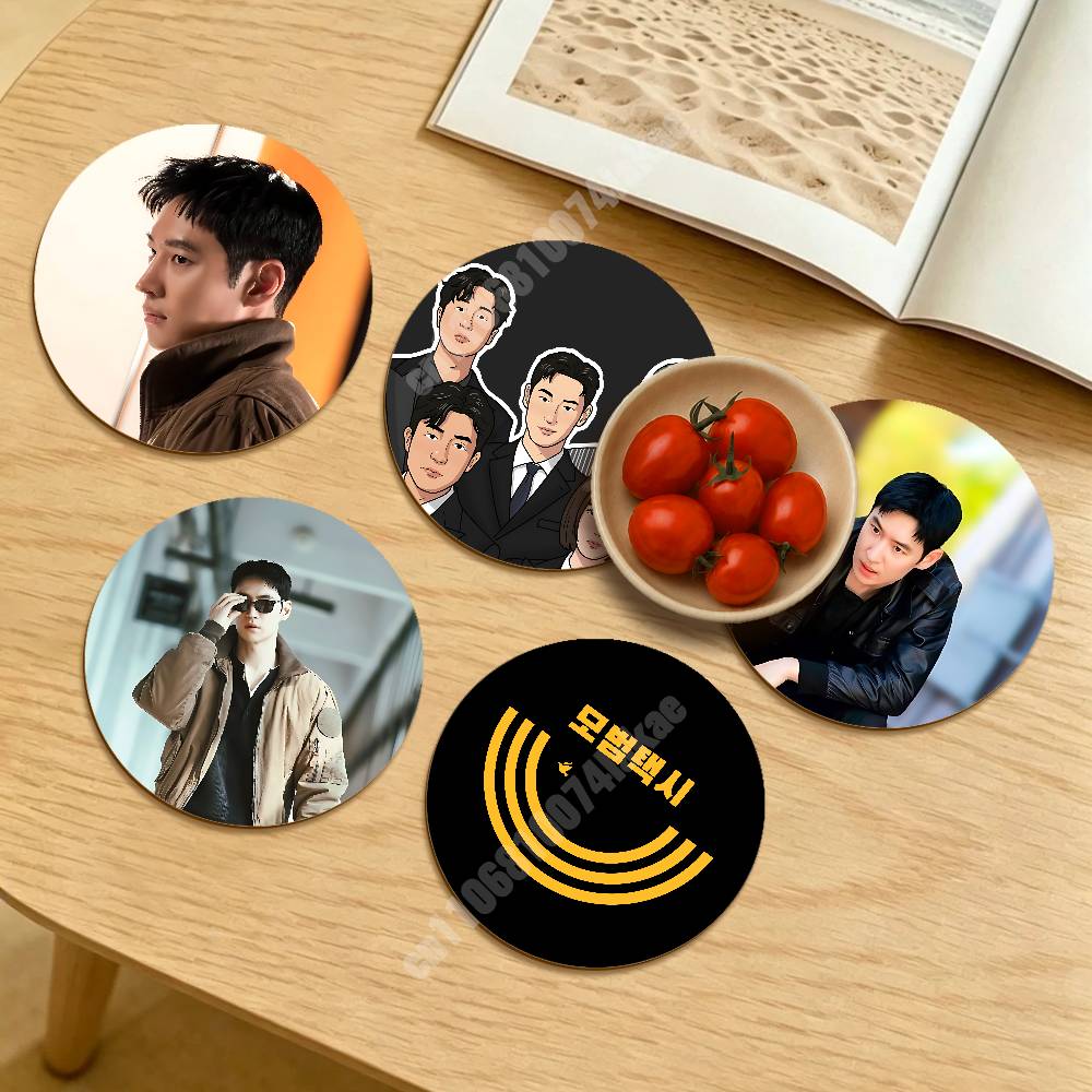 Lifestyle Korean Drama - Sous-verre rond pour tasse à boisson,