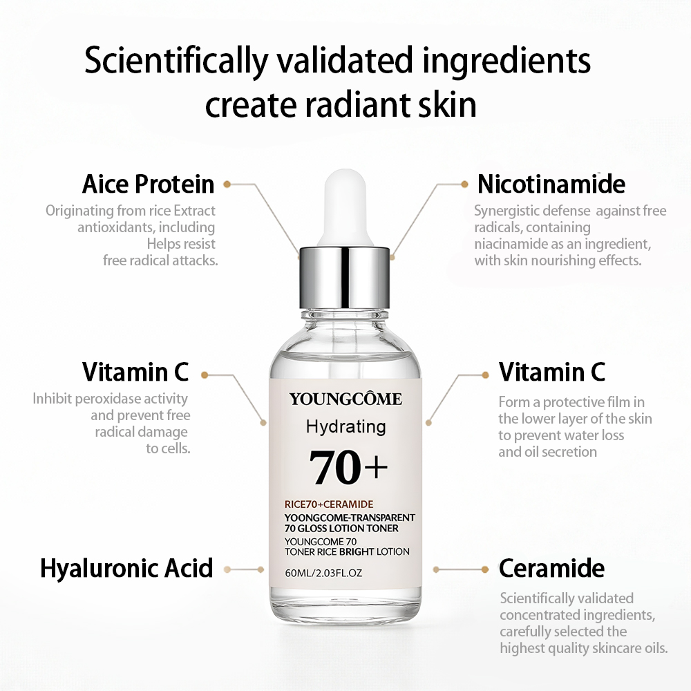 Lotion Tonique Transparente 70 - Essence Serum Toner avis et prix